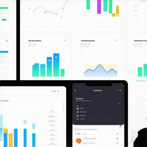 A KPI dashboard displaying local SEO metrics and alerts